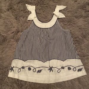 Janie and Jack 6-12 Months Striped Dress